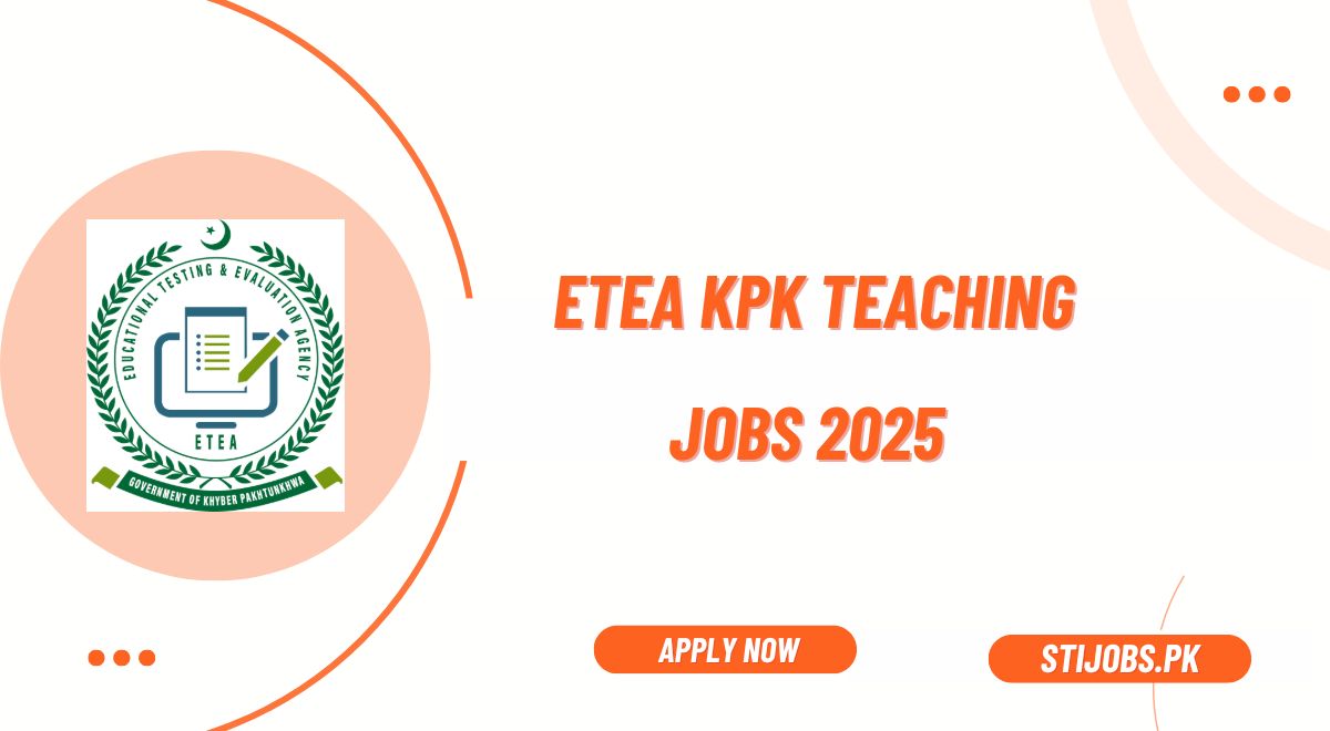 ETEA KPK Teaching Jobs 2025 Apply Online & Last Date