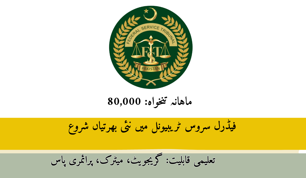 FST Jobs 2025 Apply Online & Application Form
