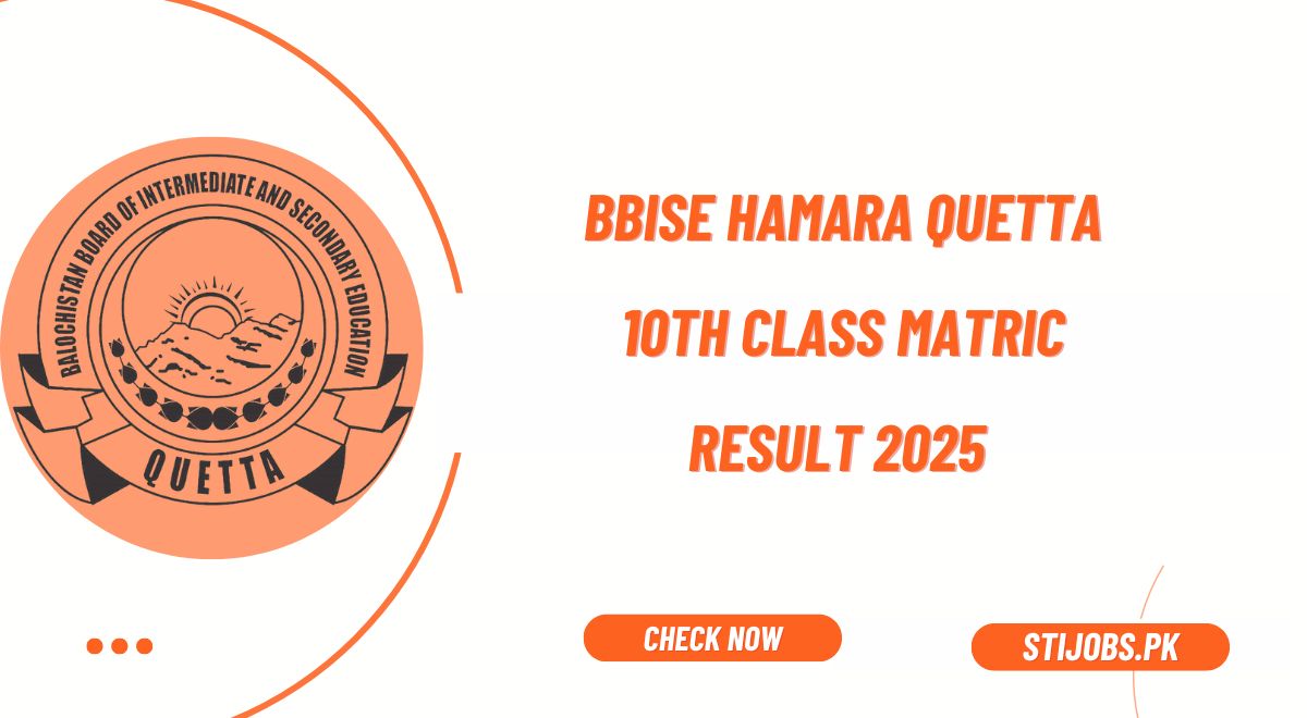 BBISE Hamara Quetta 10th Class Matric Result 2025 Announced